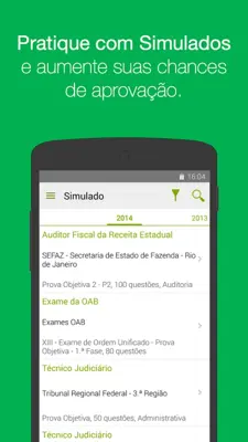 Concursos android App screenshot 7